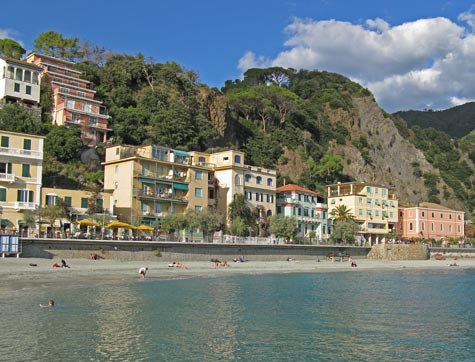 Monterosso al Mare on the Italian Riviera