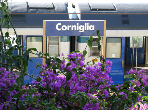 Train Station in Corniglia Italy