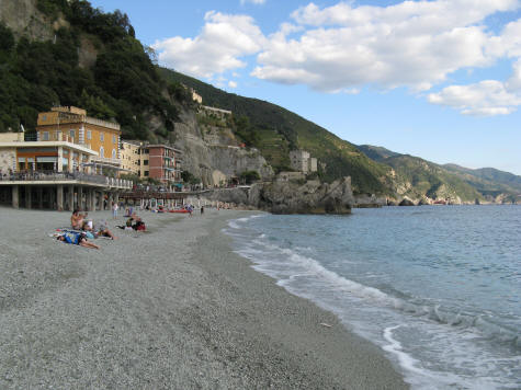Beaches on the Italian Riviera